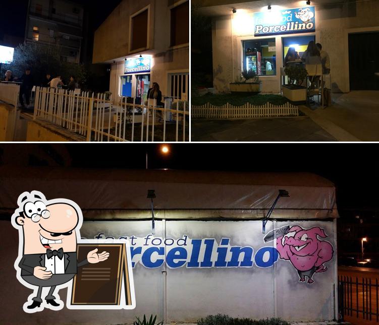 Gli esterni di Fast Food Porcellino