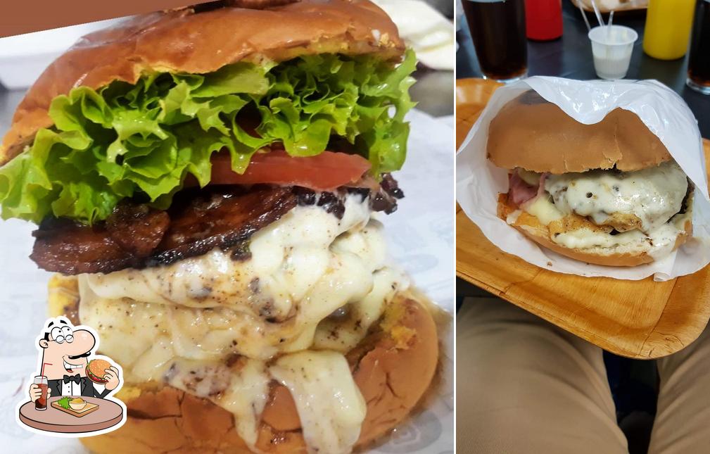 Experimente um hambúrguer no Gordao Burguer