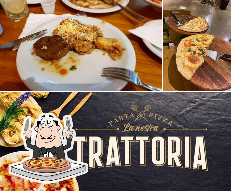 Consiga pizza no La Nostra Trattoria Rio