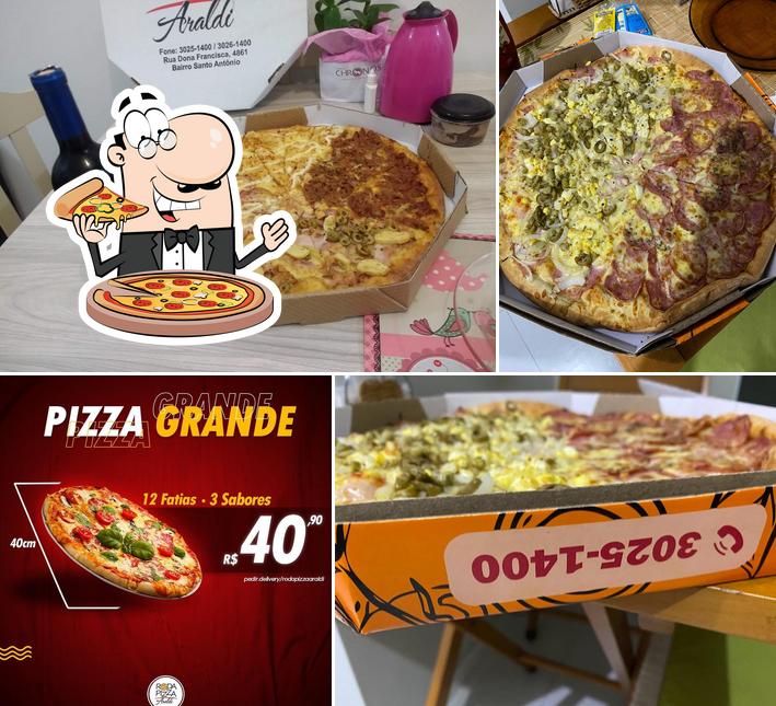 Experimente pizza no Roda Pizza Araldi: Pizzaria, Rodízio de Pizzas, Delivery - Joinville SC