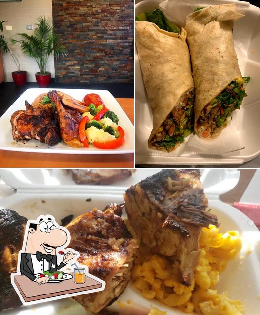 Roots Bamboo Jerk in Sauk Village Restaurant menu