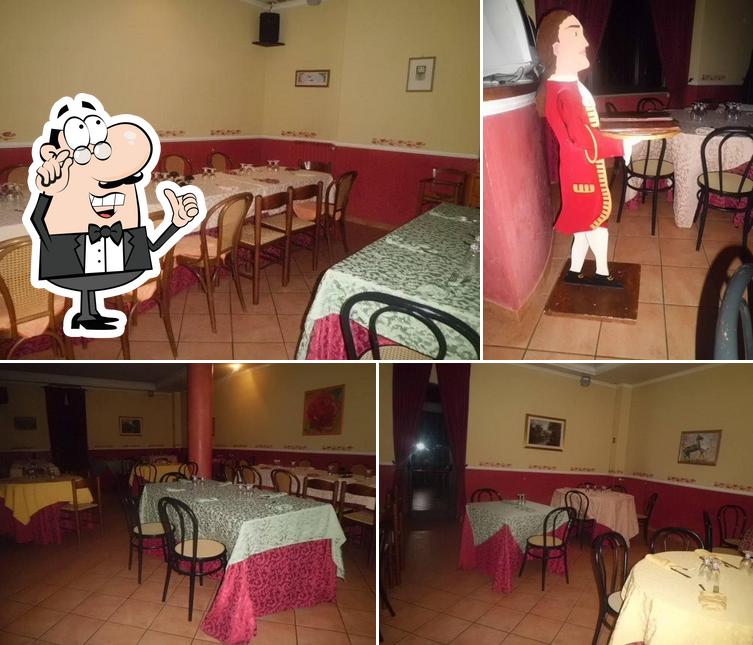 Gli interni di Ristorante Pizzeria Cannelloro Poggio Bustone