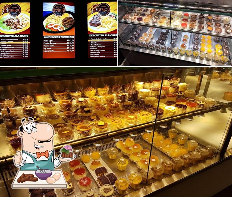 Stalos oferece uma gama de pratos doces
