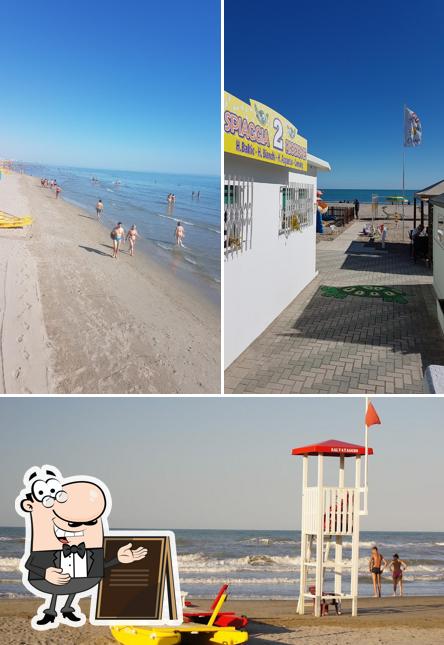 Gli esterni di Zona Spiaggia 2 Riccione Cesare & Beach Bar DUE