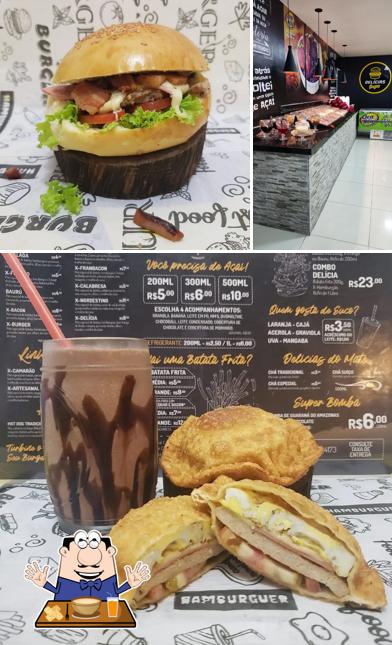 Comida em Delícias Burgers