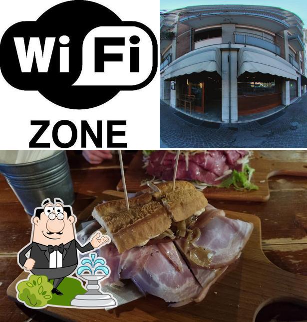 Gli esterni di Osteria Staderie Udine