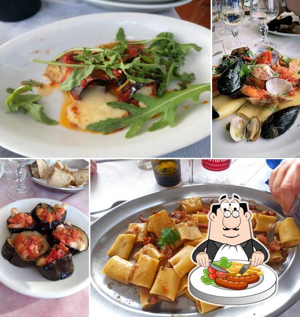 Platti al Ristorante Marechiaro Hostaria la Vela