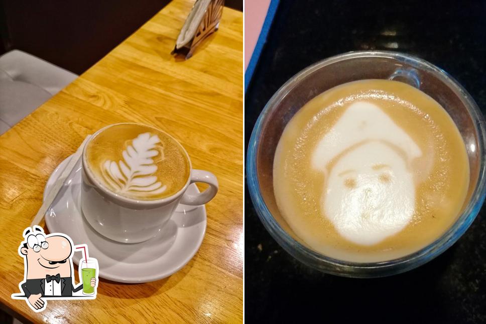 Enjoy a drink at Exit Caff