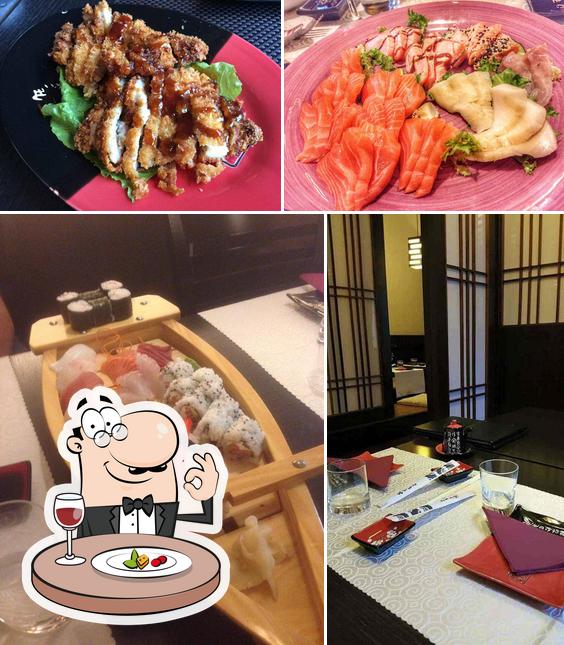 Hanabi Sushi si caratterizza per la cibo e interni