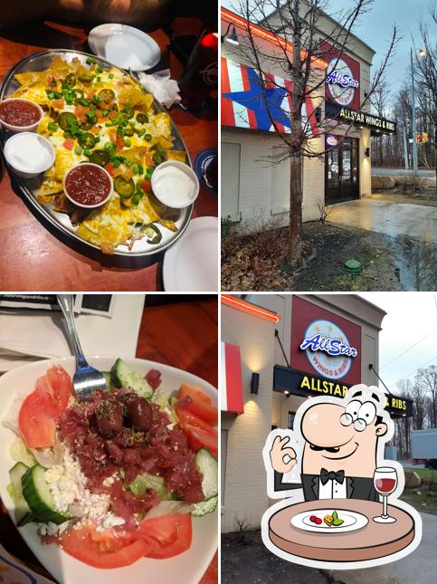 AllStar Wings & Ribs, 1245 McCowan Rd 1 in Toronto Restaurant menu and reviews
