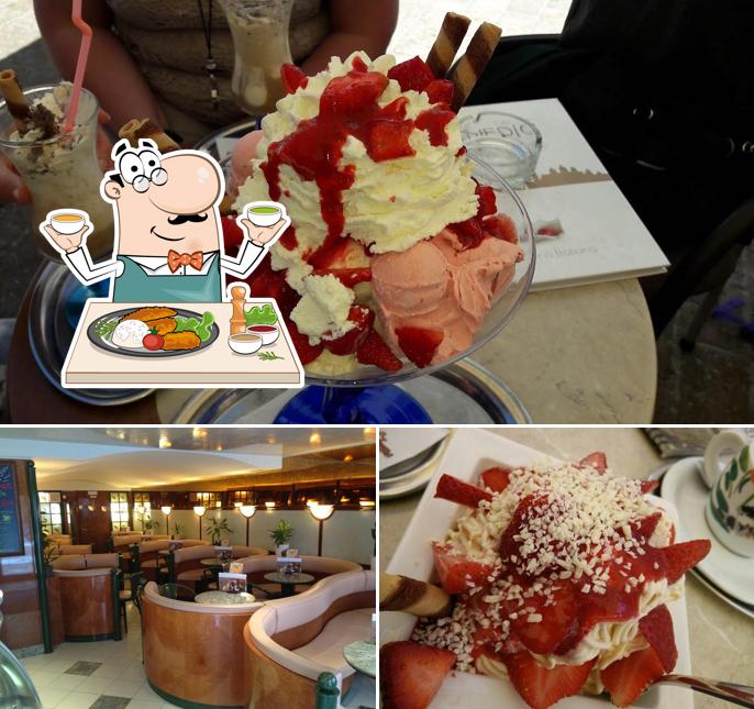 The image of Eis Cafe Venedig’s food and interior