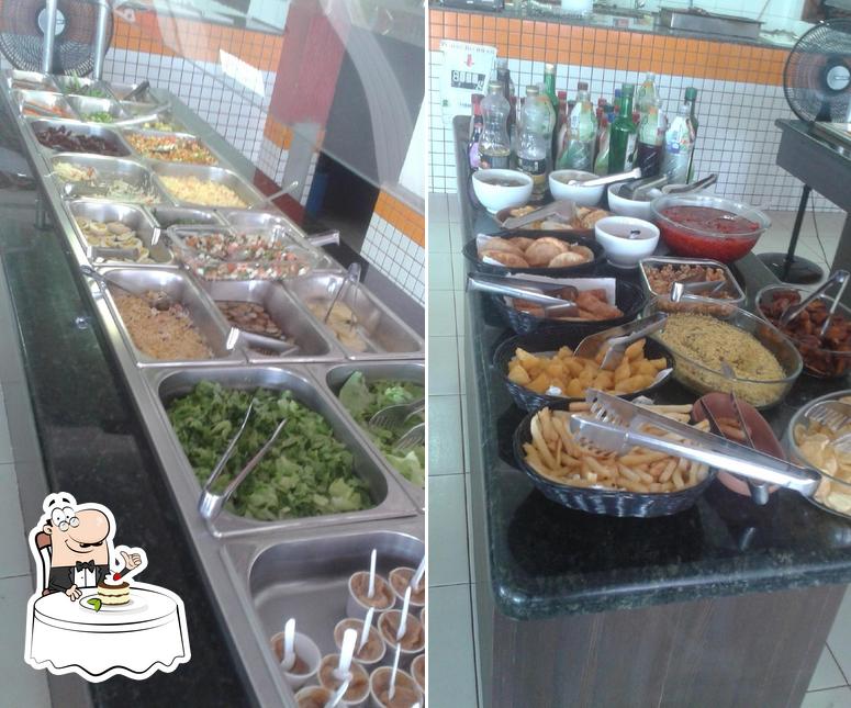 Churrascaria Tradição serve uma escolha de sobremesas