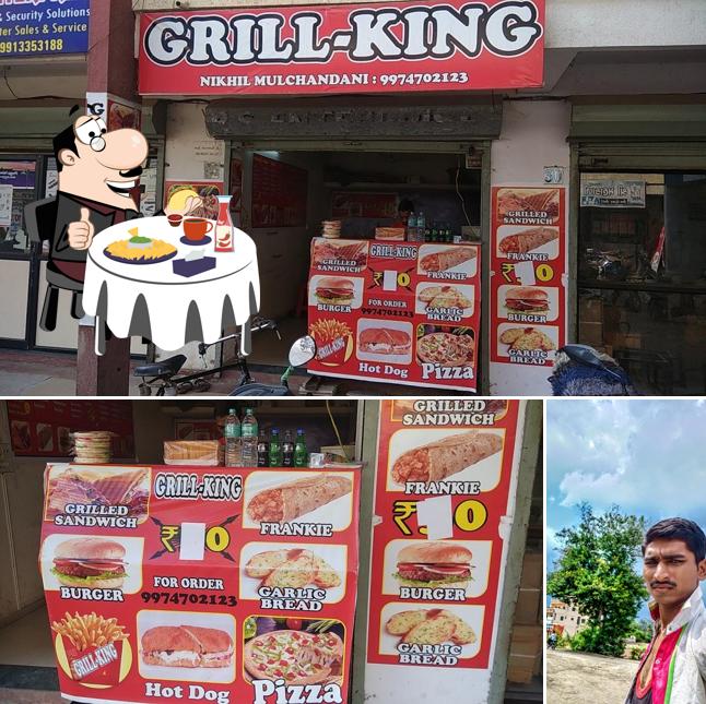 Try out a burger at Grill - King