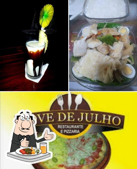 Comida em Restaurante e Pizzaria Nove de julho