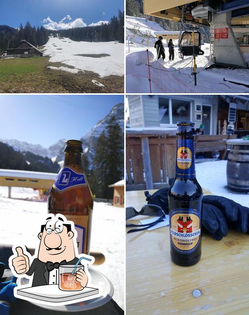 Tra le varie cose da Cheselen si possono trovare la bevanda e esterno