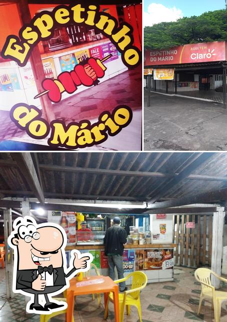 Look at the picture of Espetinho do Mário