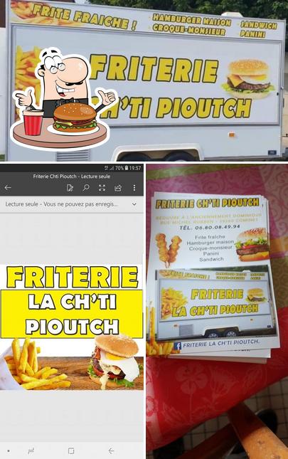 Prenez un hamburger à Friterie la Ch'ti Pioutch