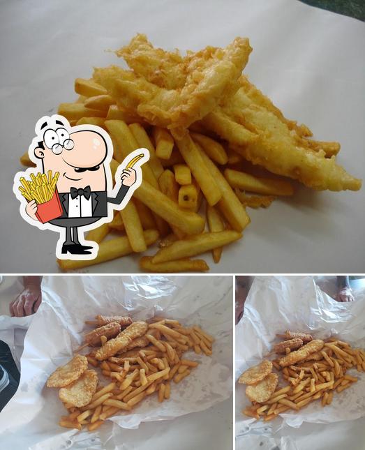 Order French-fried potatoes at Giuseppes Fish & Chips & Burgers