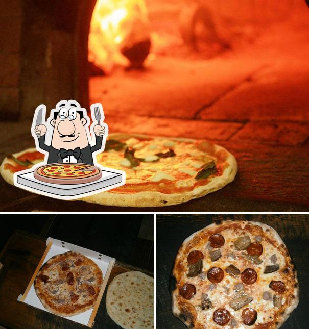 Choisissez des pizzas à Le Piramidi del brilla Fornaci di Barga