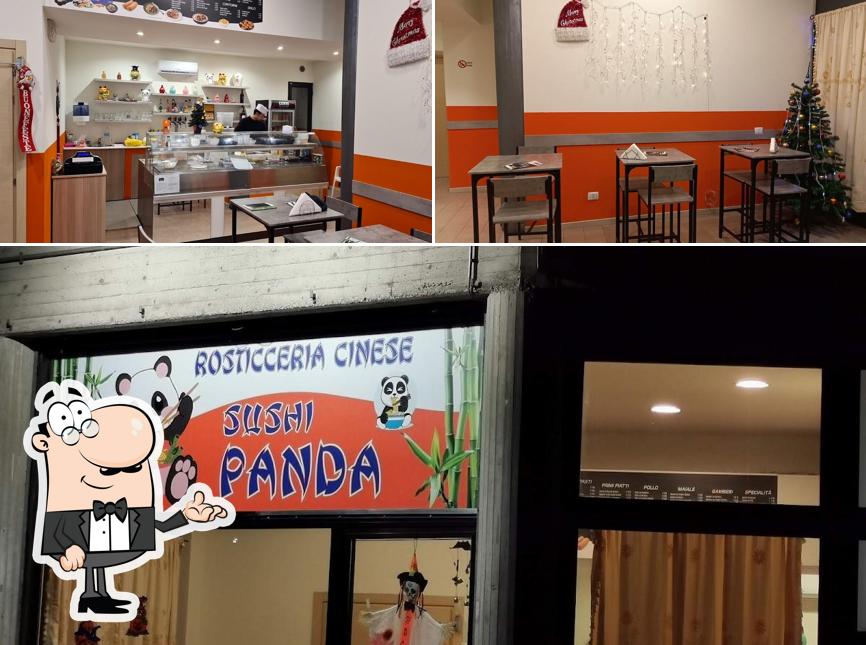 L'intérieur de Sushi panda, Rosticceria cinese