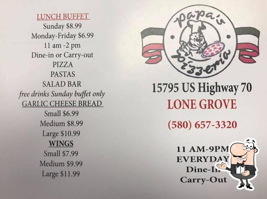 Papa's Pizzeria in Lone Grove