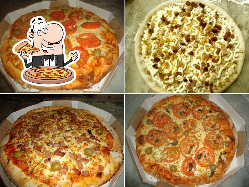 Experimente diferentes variedades de pizza