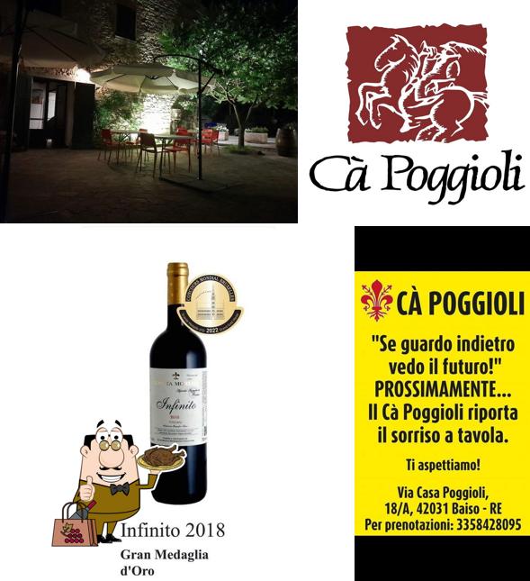 È gradevole godersi un bicchiere di vino a Cà Poggioli