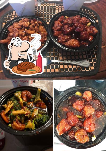Get meat meals at Hunan Diamond