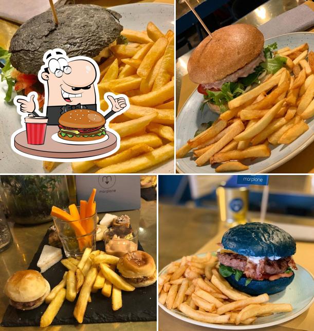 Order a burger at Marpione Burger & Bar