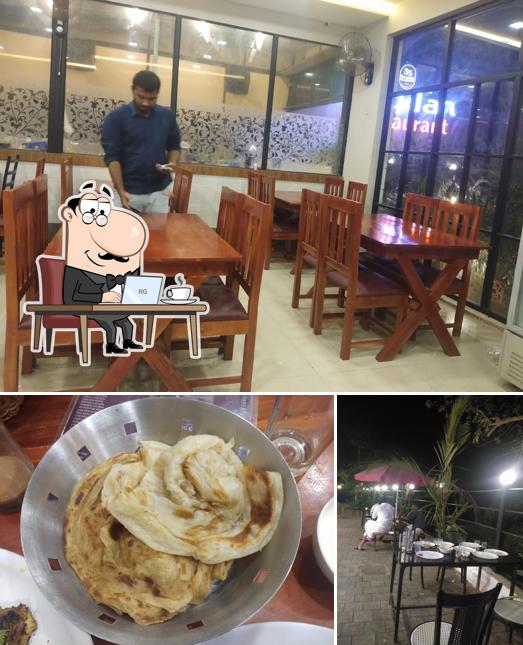 Raydan Mandi & Grill is distinguished by interior and food