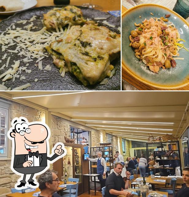 Gli interni di Ristorante da Andrea al Cavallera