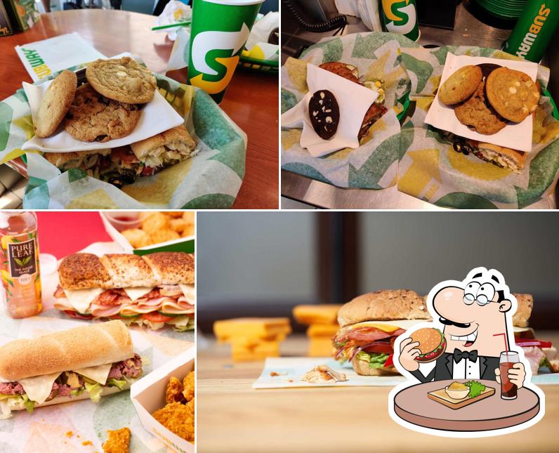 Prenez un hamburger à Subway