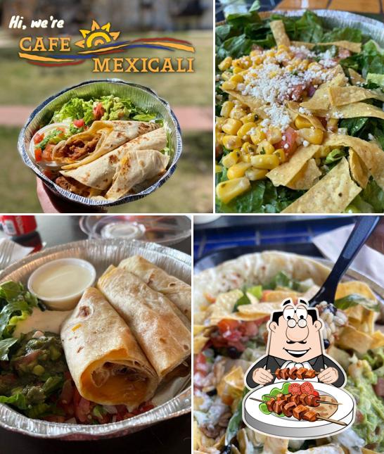 Food at Cafe Mexicali