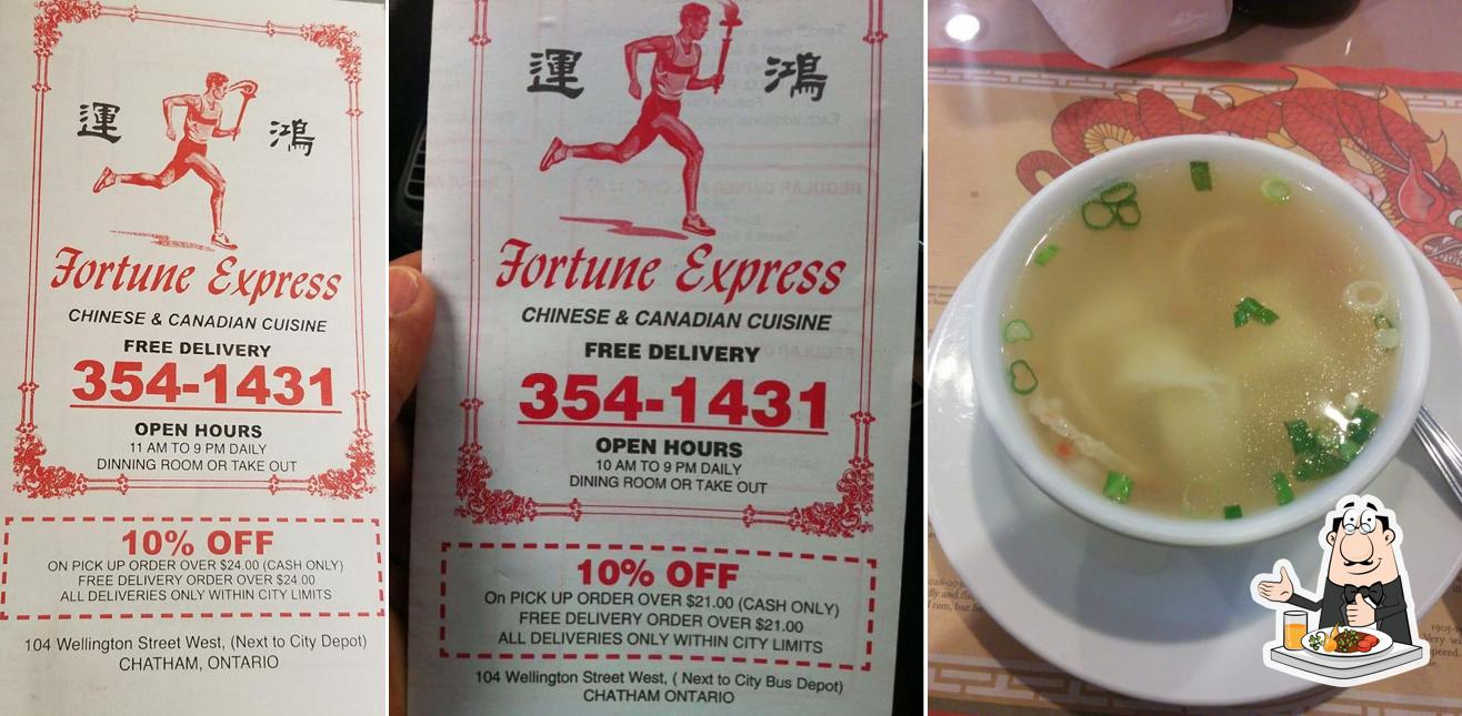 Nourriture à Fortune Express