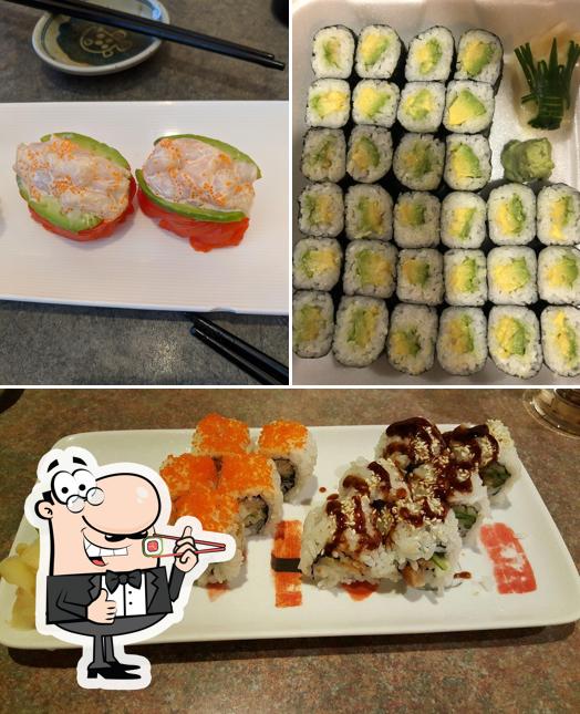 Get different sushi options