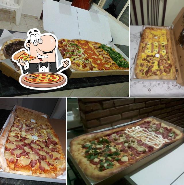 Experimente diversos estilos de pizza