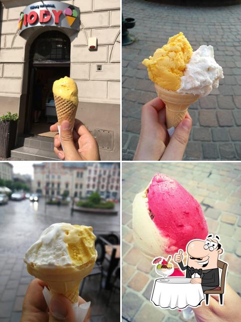 Tiffany Ice Cream te ofrece una buena selección de postres