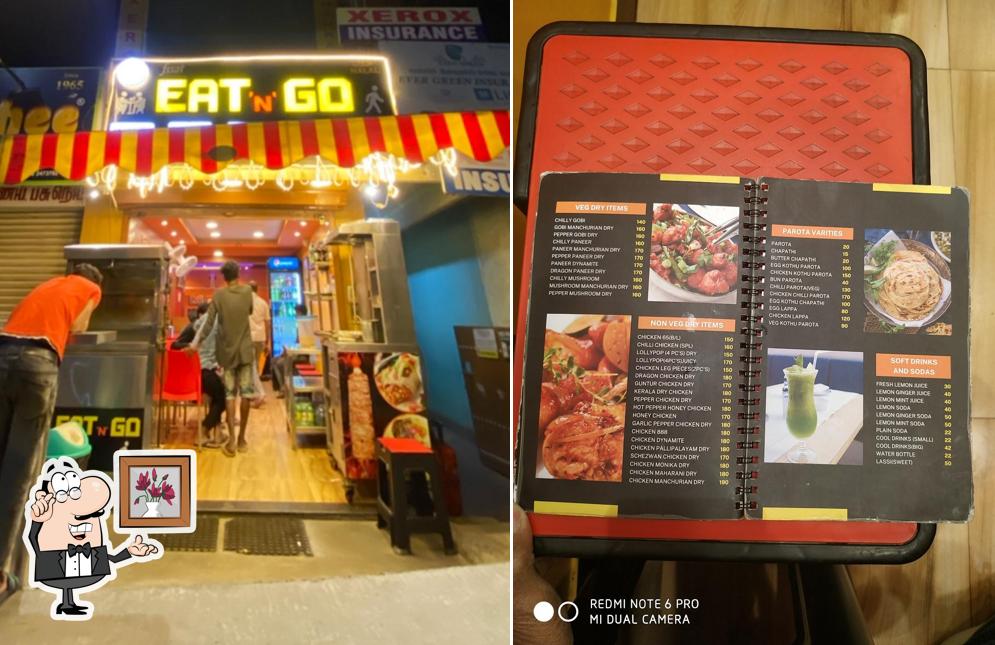 The interior of Eat N Go