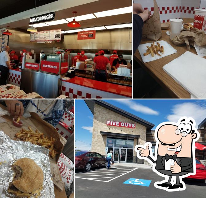 Five Guys, 1901 S 1st St Suite 100 in Yakima Restaurant menu and reviews