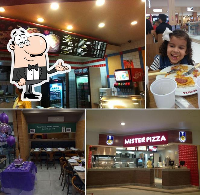 Veja imagens do interior do Mister Pizza