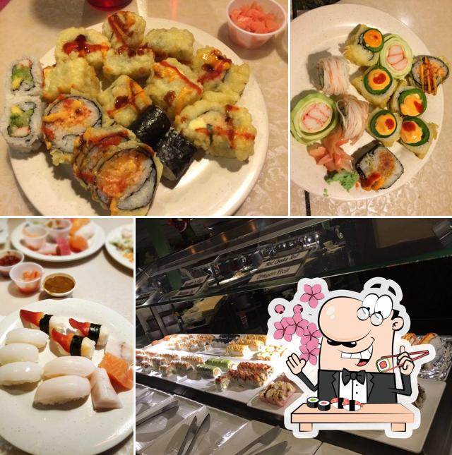 Treat yourself to sushi at Osaka Buffet