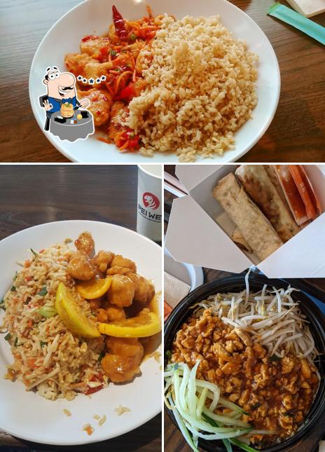 Comida en Pei Wei Asian Kitchen
