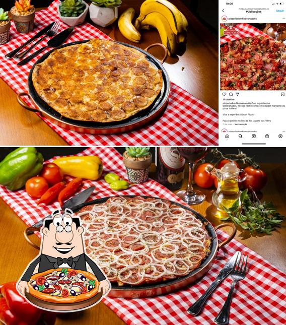 Experimente diferentes estilos de pizza