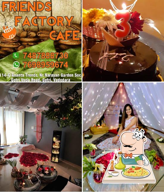 Friends Factory Cafe Private Candle Light Dinner, Vadodara