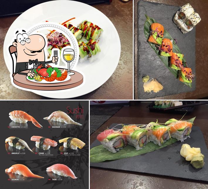 Try out seafood at Sushi Kai Restaurant