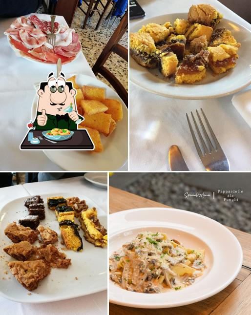 Platti al Trattoria "da Romeo"