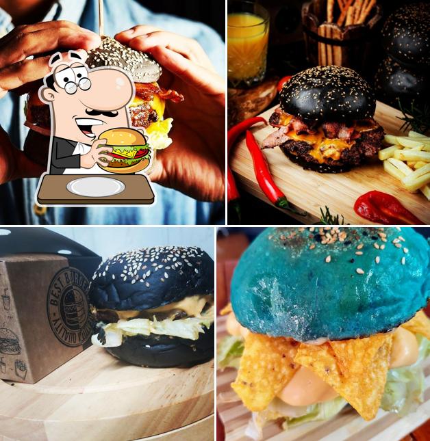 Delicie-se com um hambúrguer no The Burguer Gamers