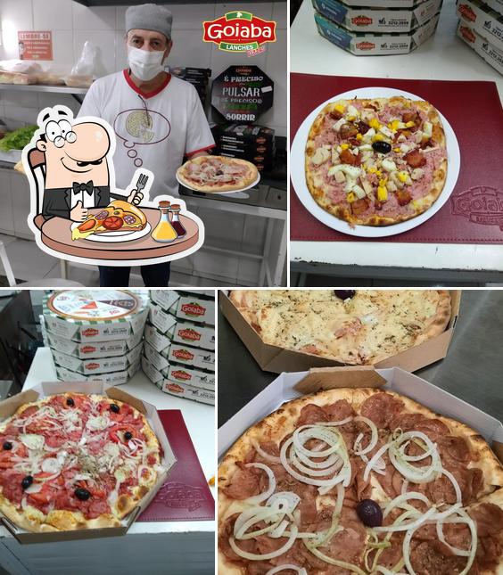 No Goiaba Lanches e Pizzas - Varginha, você pode conseguir pizza