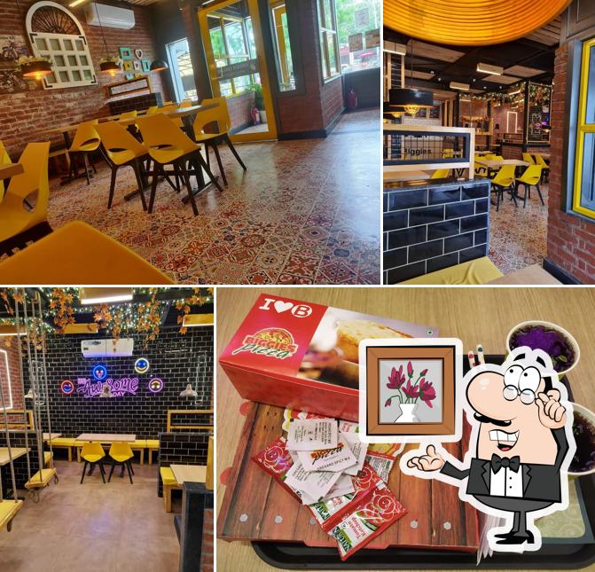 Check out how Biggies Pizza looks inside