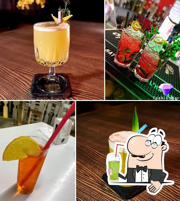 Assaggia i vari drink servite da Fashion Bar